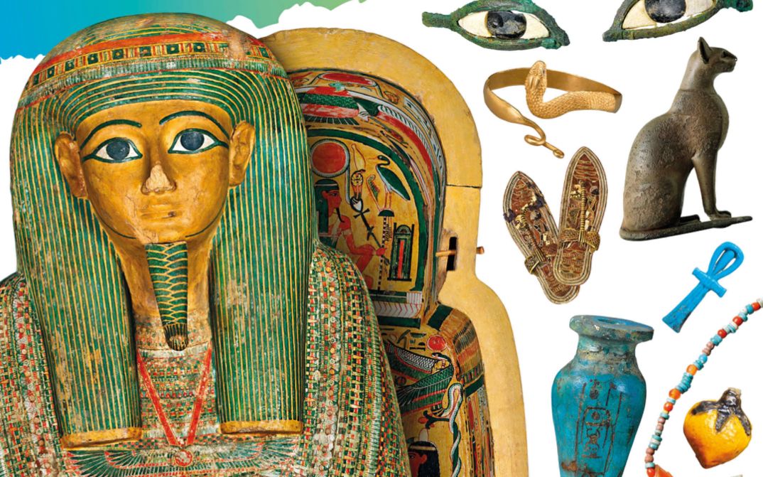 画册速览古埃及古埃及设计涂色书