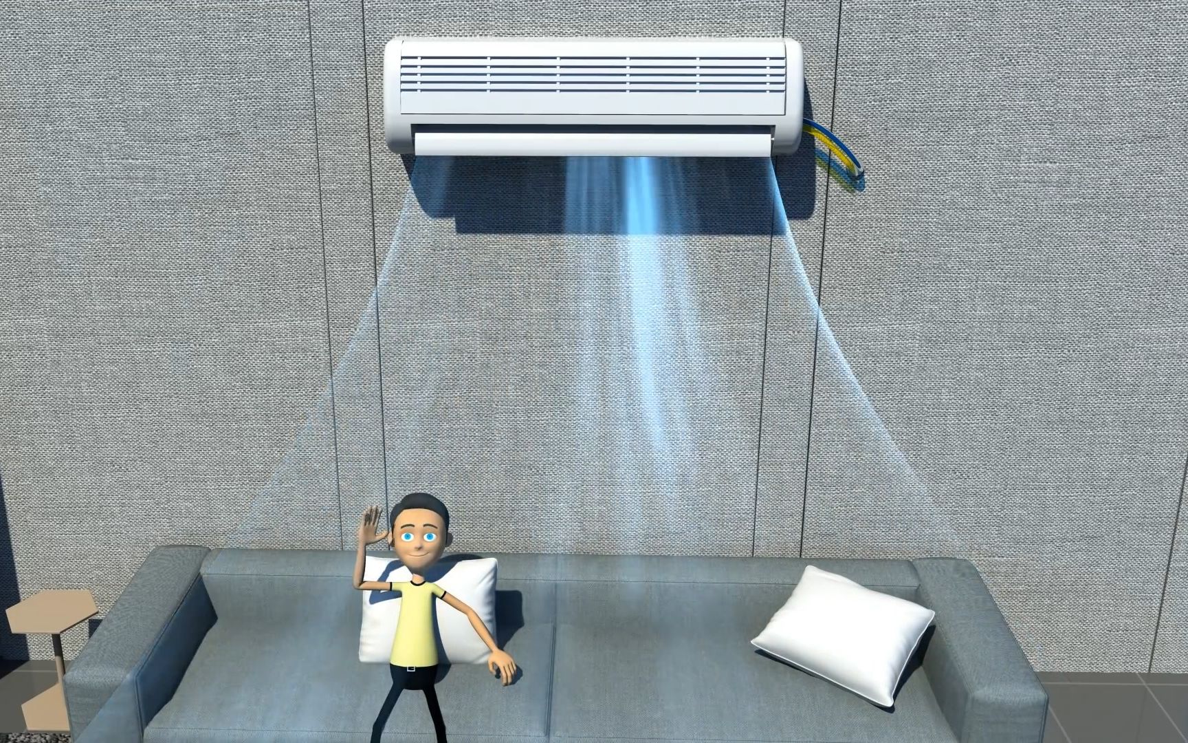 空调的工作原理如何运行动画详解air conditioner哔哩哔哩bilibili