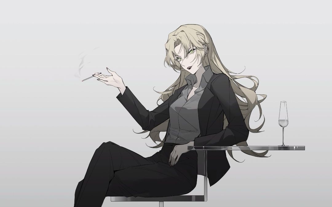 【名侦探柯南】贝尔摩德 绘画过程