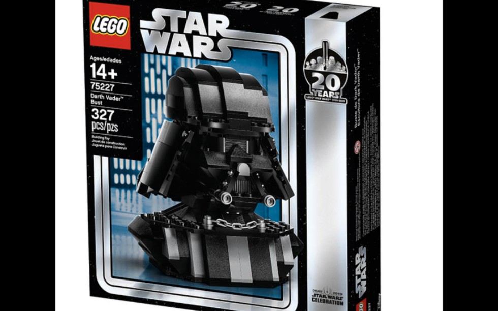 乐高 星球大战 75227 达斯维达胸像 速组评测