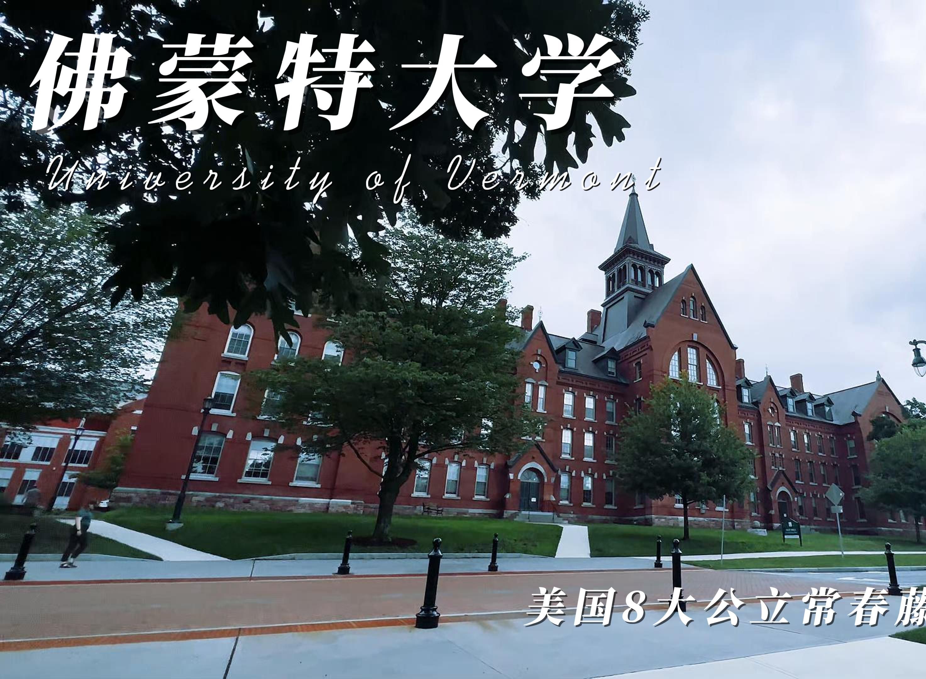 美国8大公立常春藤学校之一《佛蒙特大学》