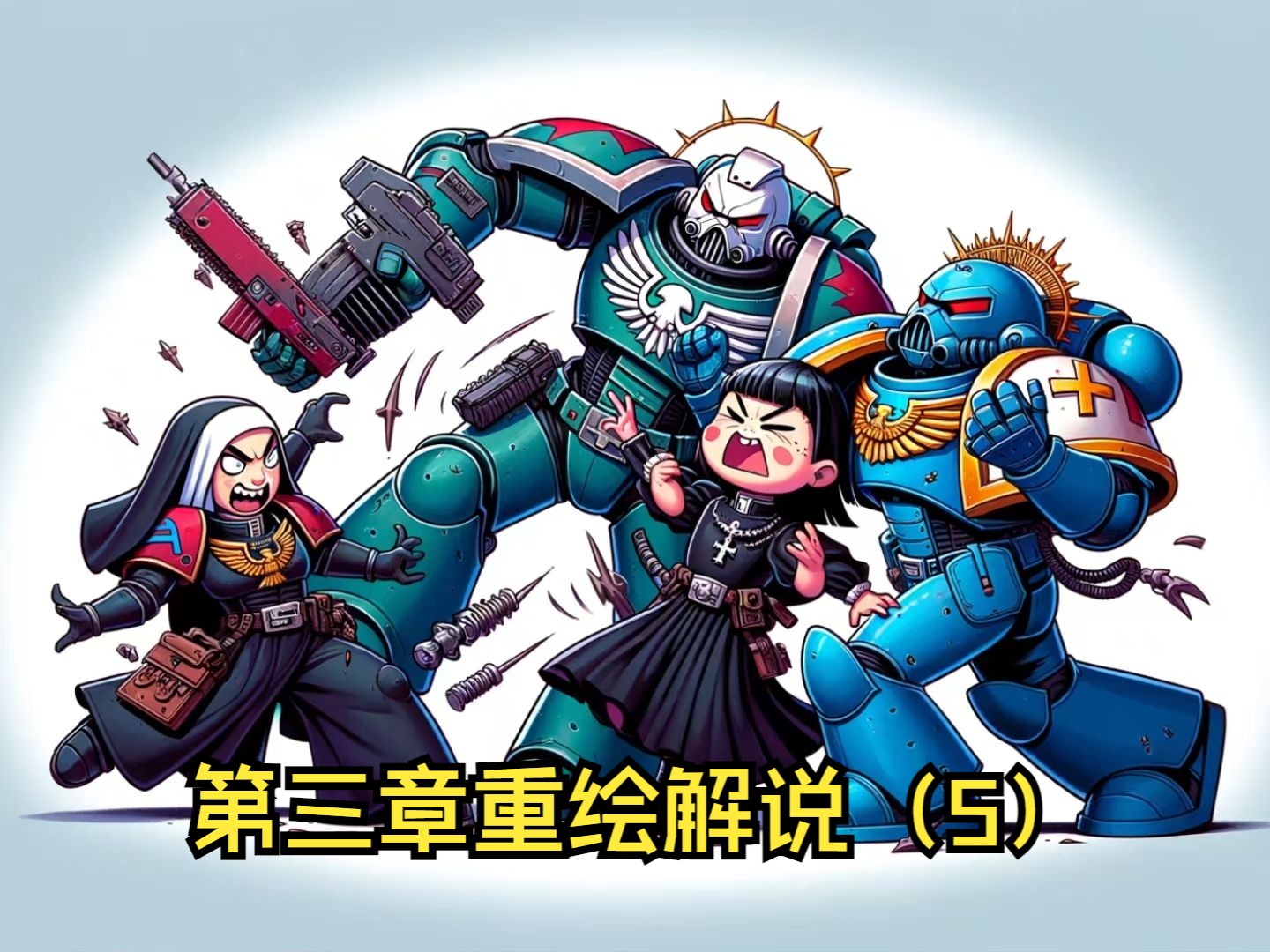 重绘解说《战锤40k:行商浪人》第三章的主线剧情(5)