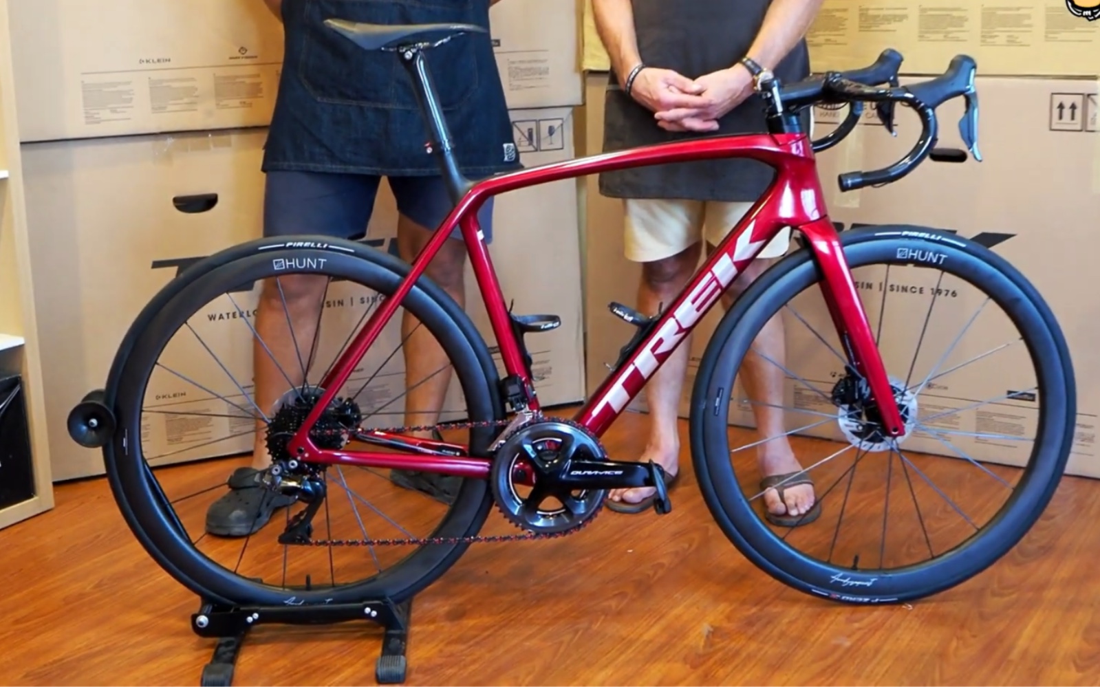 [4k]road bike-trek emonda slr公路车装车视频(2020.12.