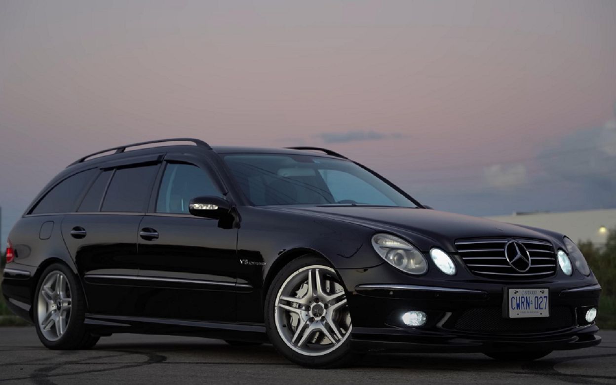 二手奔驰amg e55,曾经的地表最强瓦罐(熟肉)