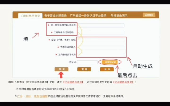 东莞会计初级职称考试 企业工商年报的具体操作流程哔哩哔哩bilibili