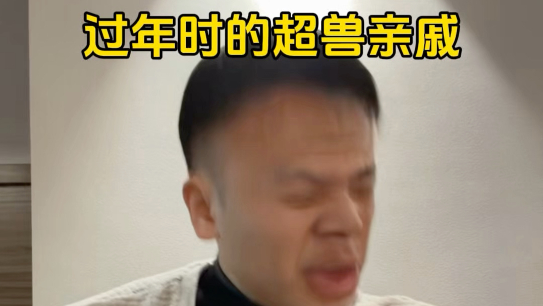 过年时的超兽亲戚