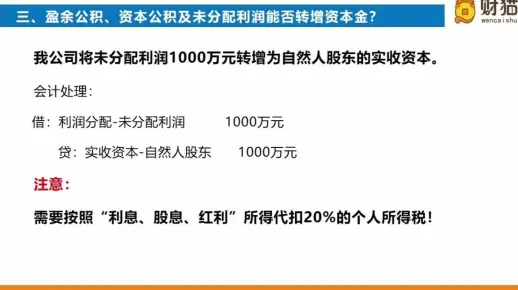 盈余公积、资本公积及未分配利润转增资本金有何风险