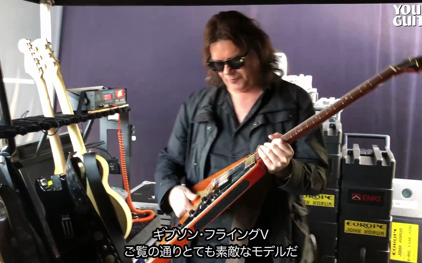 [图]Europe乐队吉他手John Norum2022最新吉他效果器揭秘！