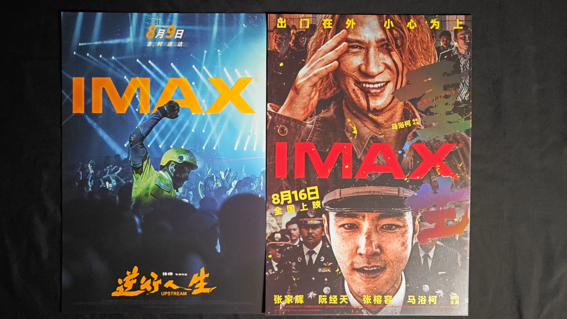 电影《逆行人生》和电影《重生》CGVIMAX工艺海报,IMAX大logo,简单粗暴,还可以吧!哔哩哔哩bilibili