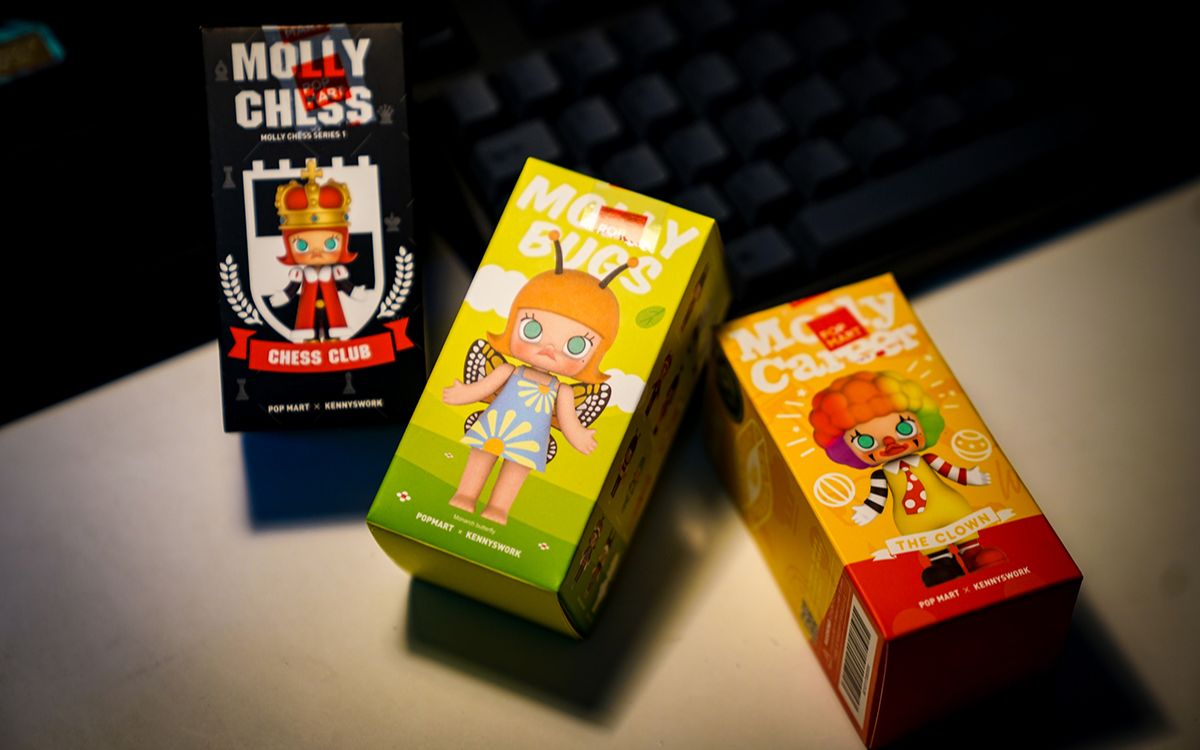 molly盲盒 象棋&昆虫&职业二代