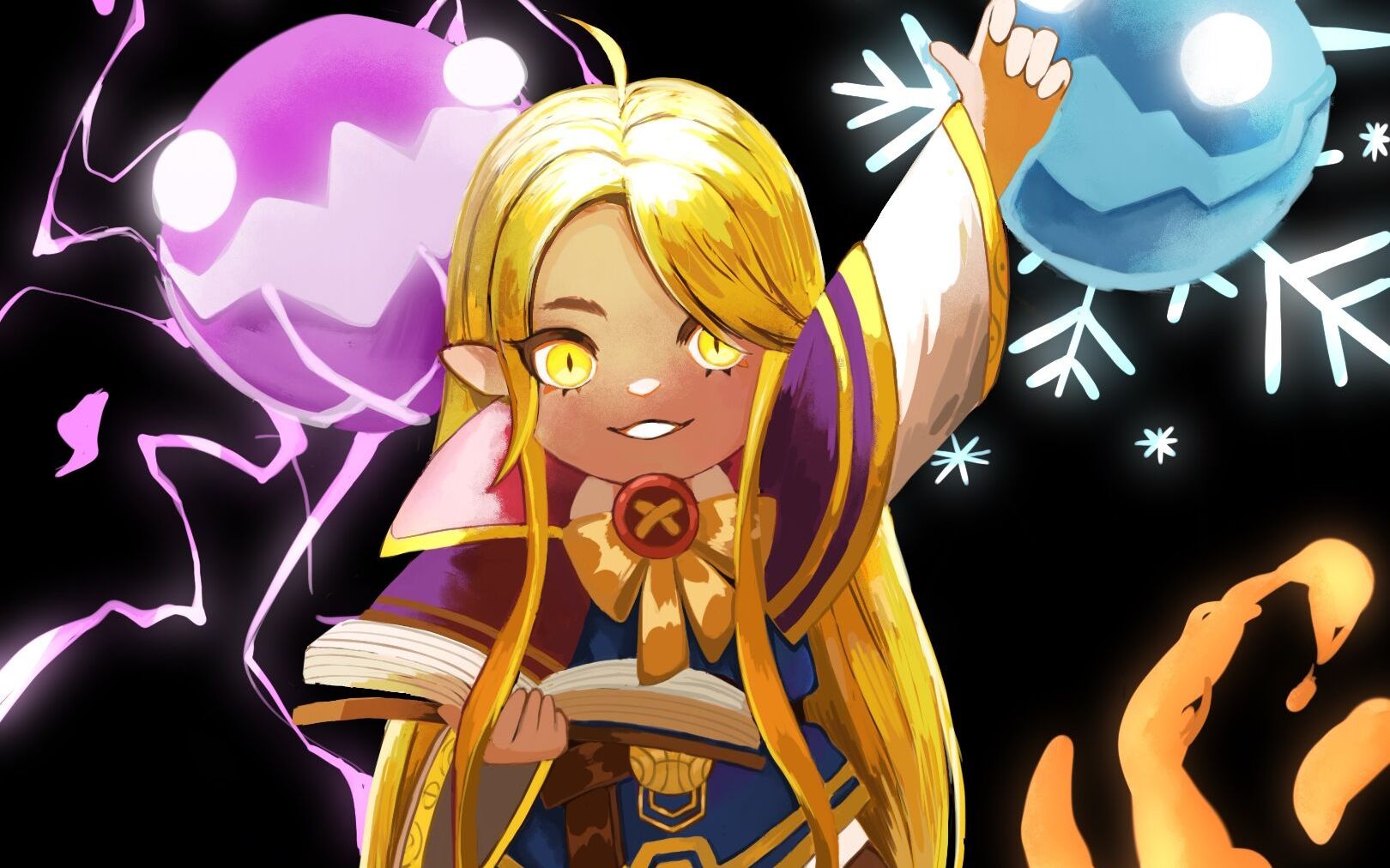 procreatedota2天火天火祈求者失落奇艺侍祭绘画过程长发版