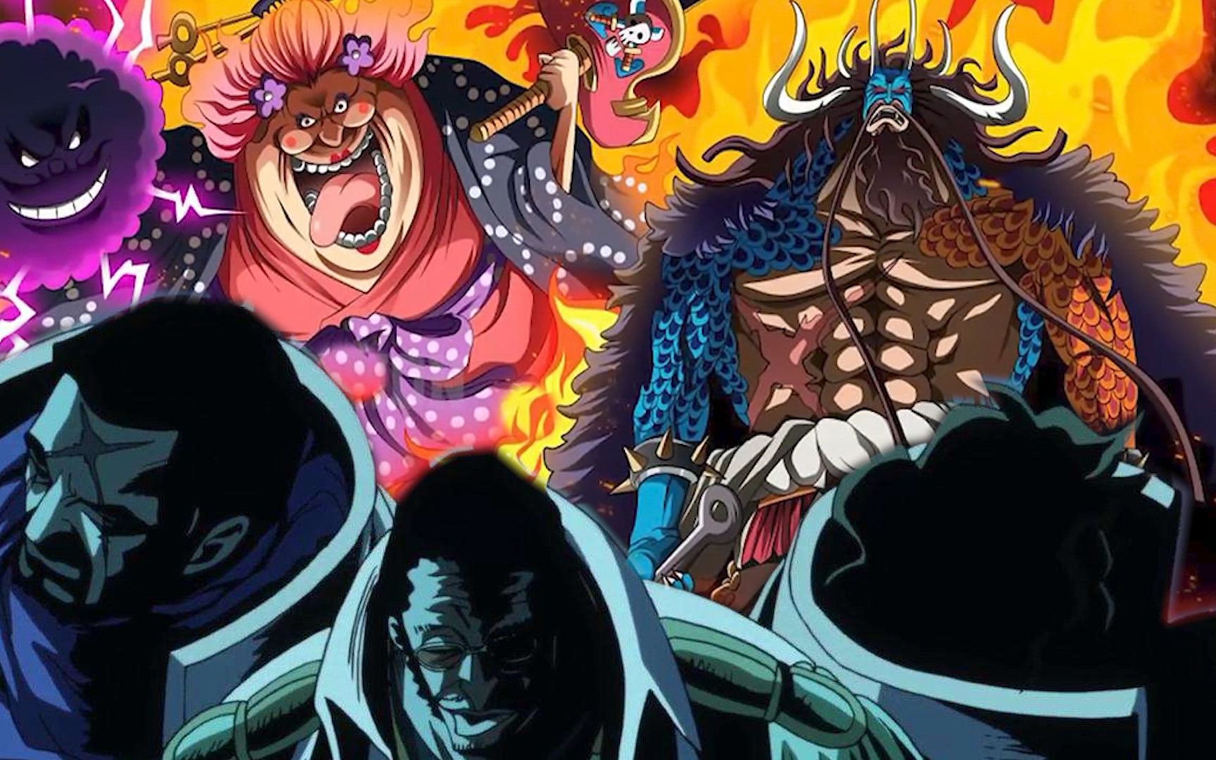 大将vs四皇到底谁会更强呢?