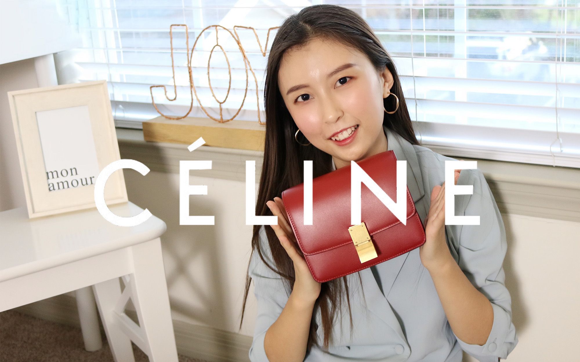 Celine box 开箱 | My dream bag | 送给自己的圣诞礼物 //CallmeJoy哔哩哔哩bilibili