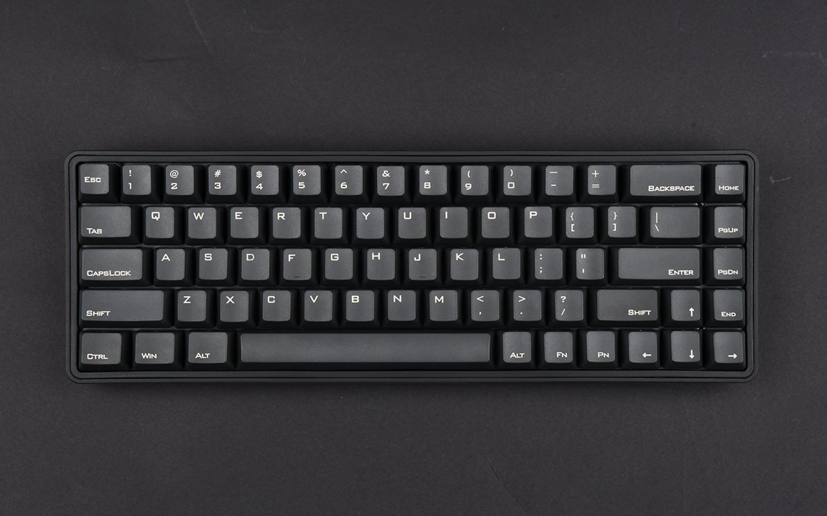 mitomk65配列68键vortexgearcypher机械键盘带方向键的60键盘