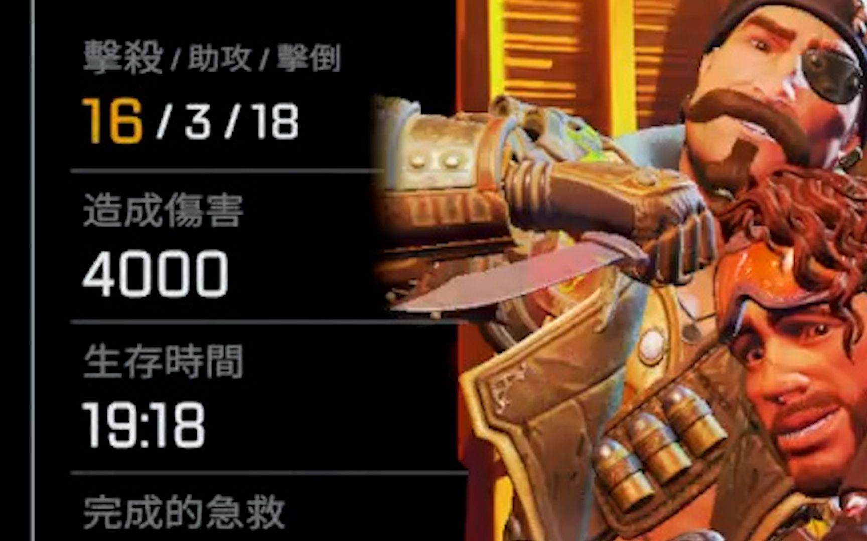 【apex】第一个双锤!16杀!