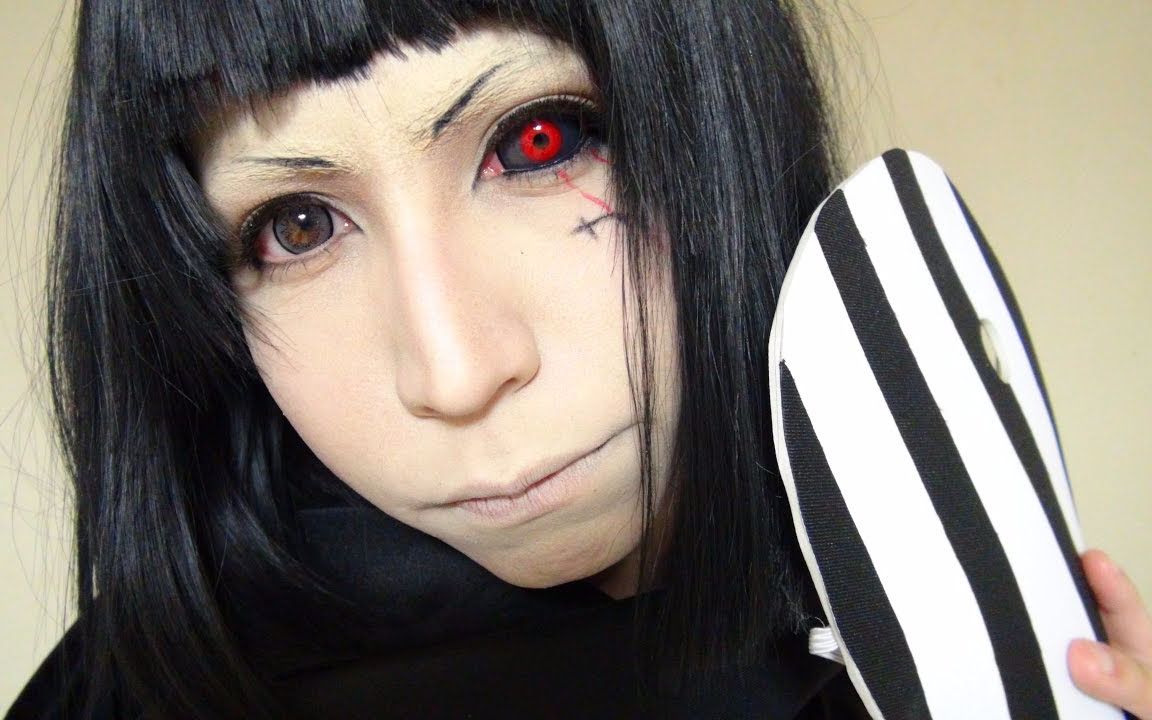 kisamake东京喰种安久黒奈化妆方法