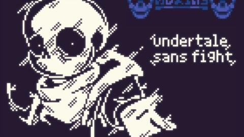 UnderTale Sans Fight Hard Mode_哔哩哔哩_bilibili