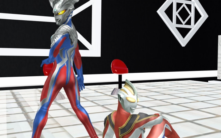 【奥特曼mmd】疑心暗鬼【赛罗和盖亚】