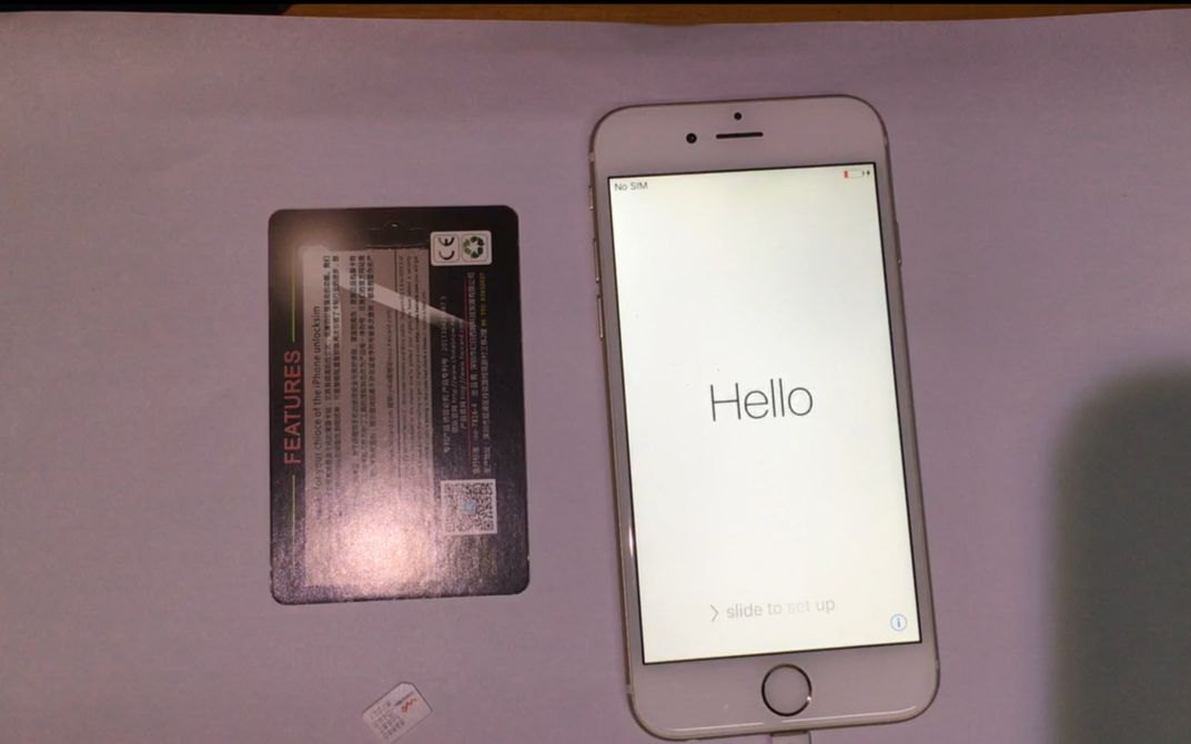 美版卡贴iphone6开箱及卡贴设置教程