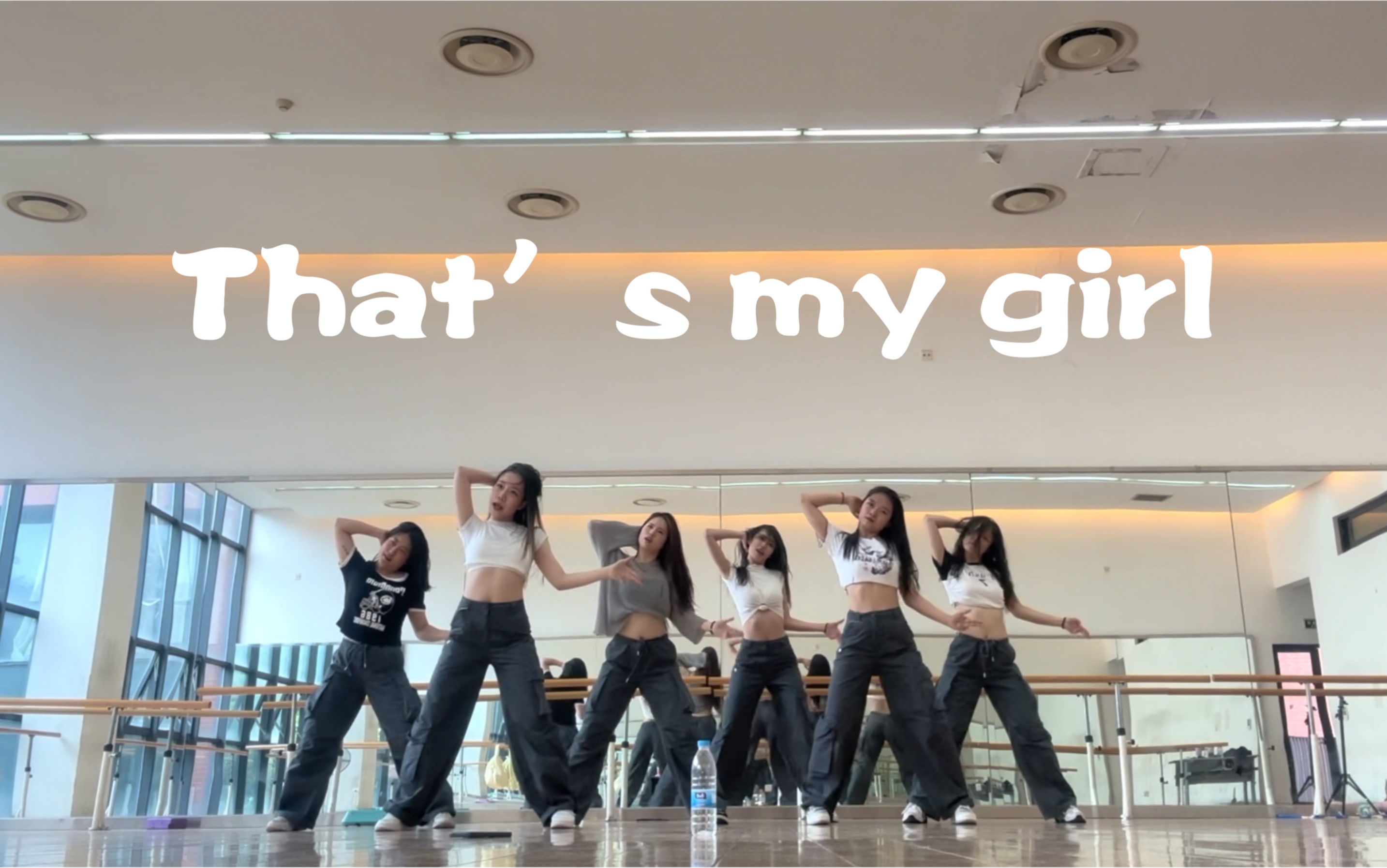 [图]头发甩得这么齐不要命啦 大热天3小时火速cover Ive-that’s my girl