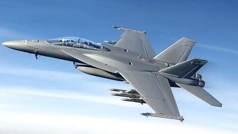 新型Block III FA-18 超级大黄蜂是美国海军的优势战斗机!!!-哔哩哔哩