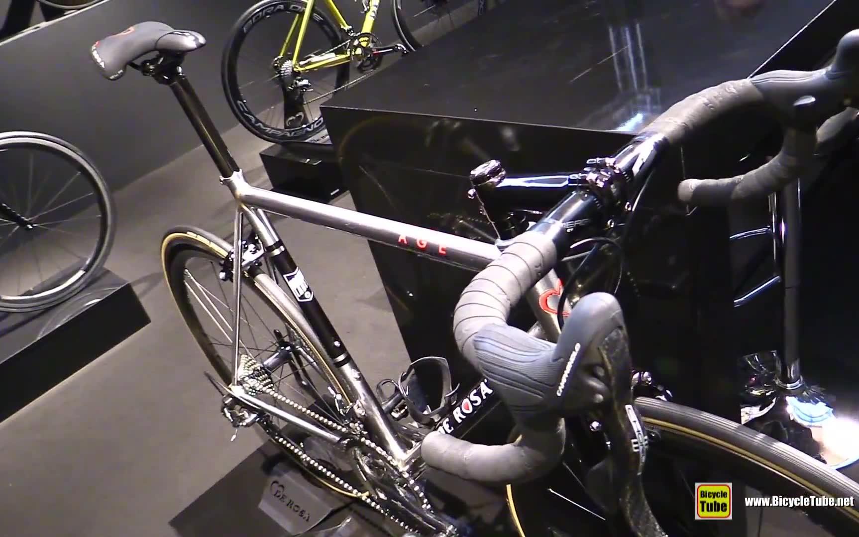 2019款derosaage钢架车18年eurobike欧洲自行车展