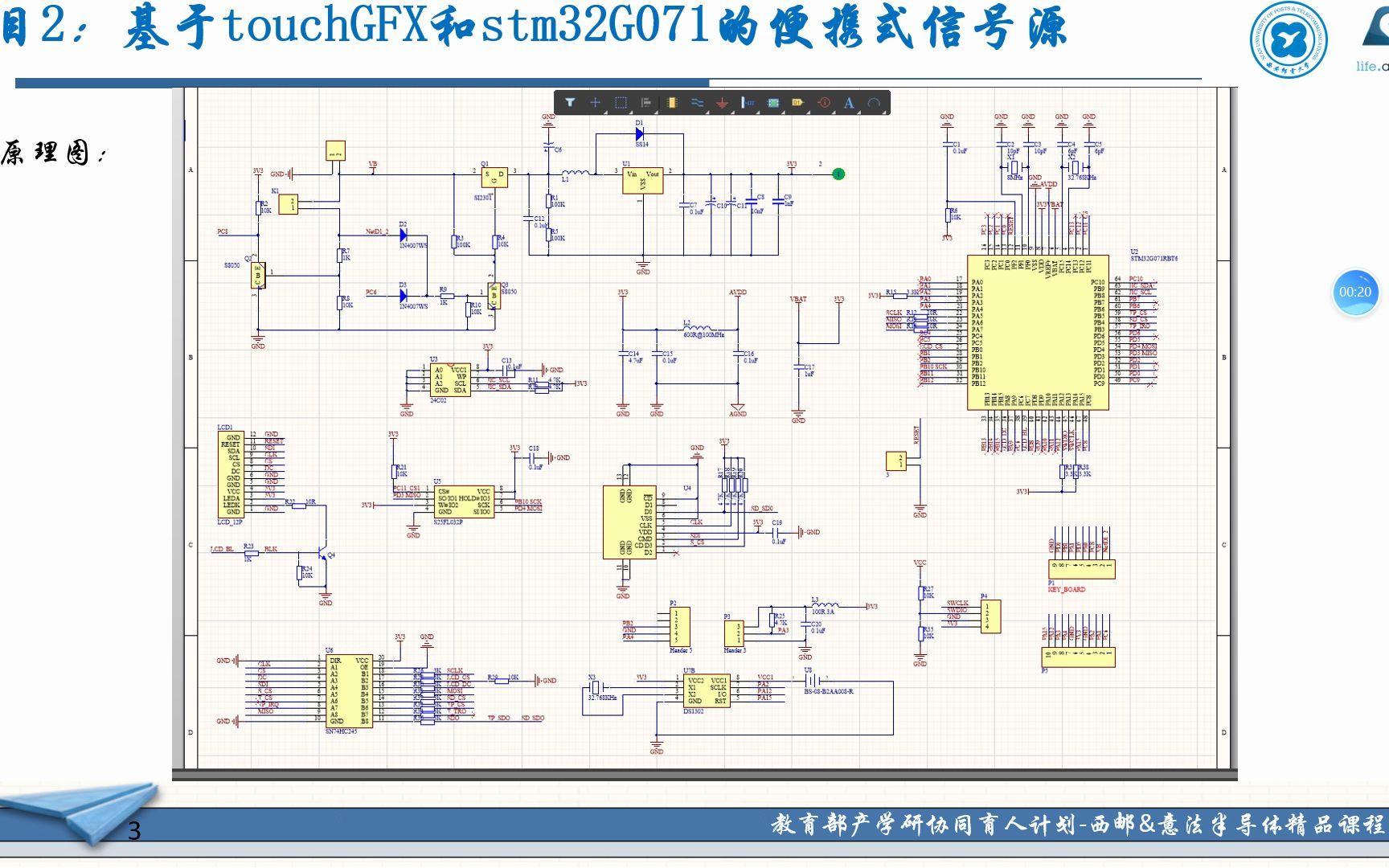 [图]西邮光电专业优秀作品展示-第二十组-基于stm32的信号源