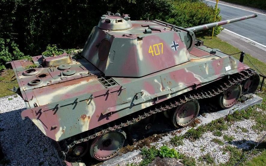 【比利时/格朗默尼勒】党卫军第二装甲师 -"黑豹"g中型坦克(2020/9)