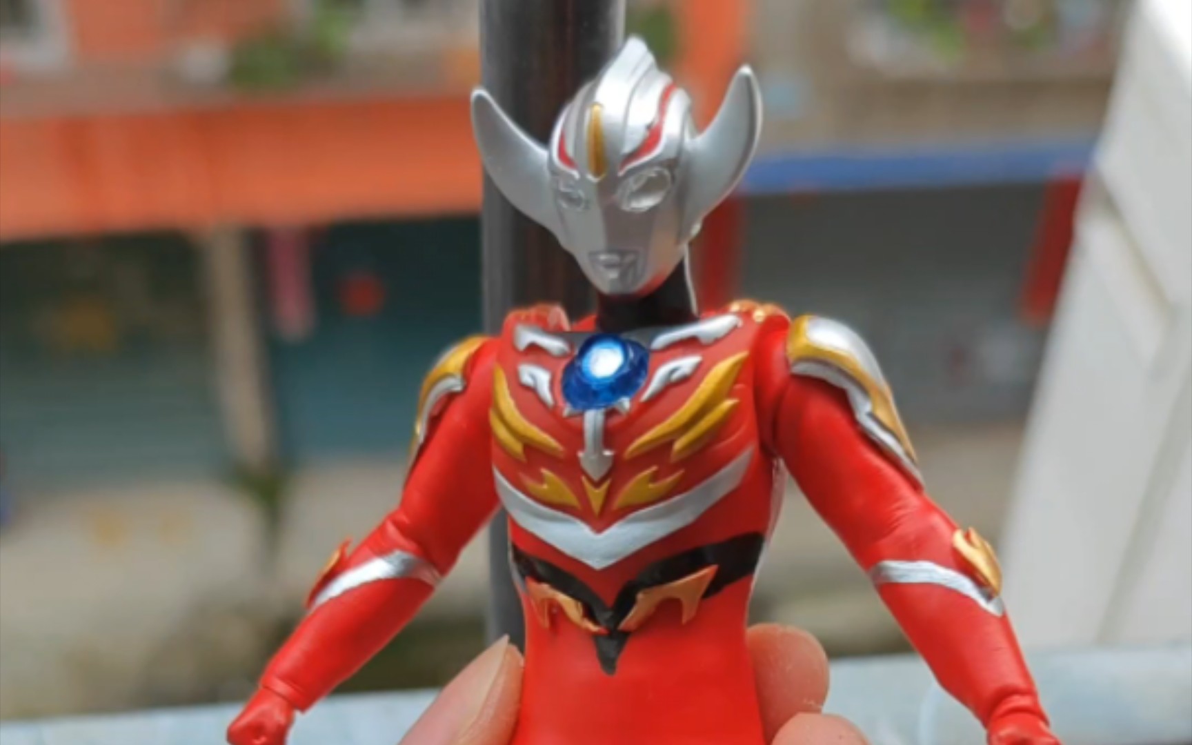 欧布奥特曼爆炎形态皮套shf制作!熊熊燃烧吧!