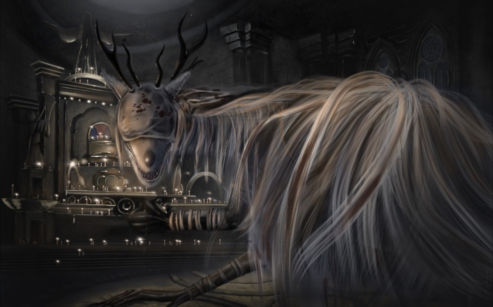 【procreate】血源诅咒系列03-白羊女(代理人阿梅莉亚)