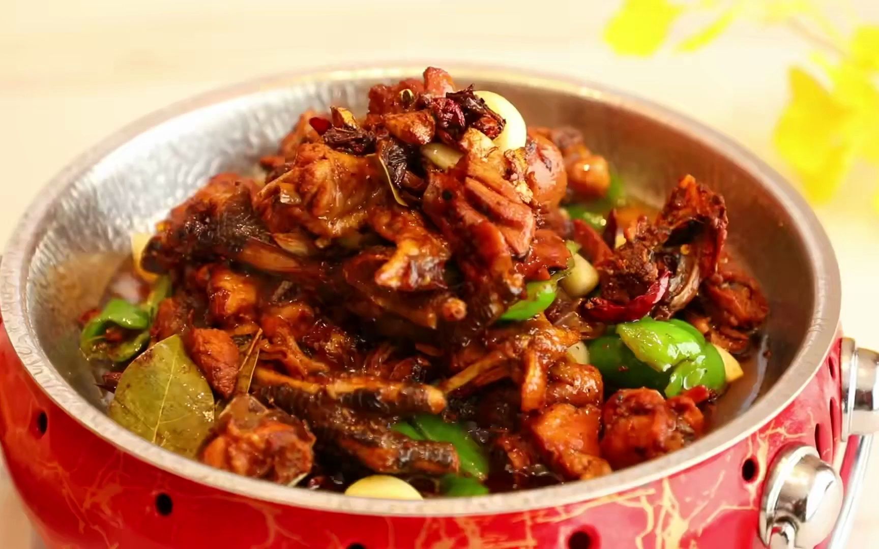 城根鲜椒鸡,鲜,香,嫩,滑,爽必须集于一体