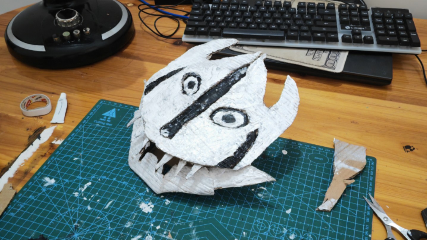 【undertale】用纸箱做一只龙骨炮