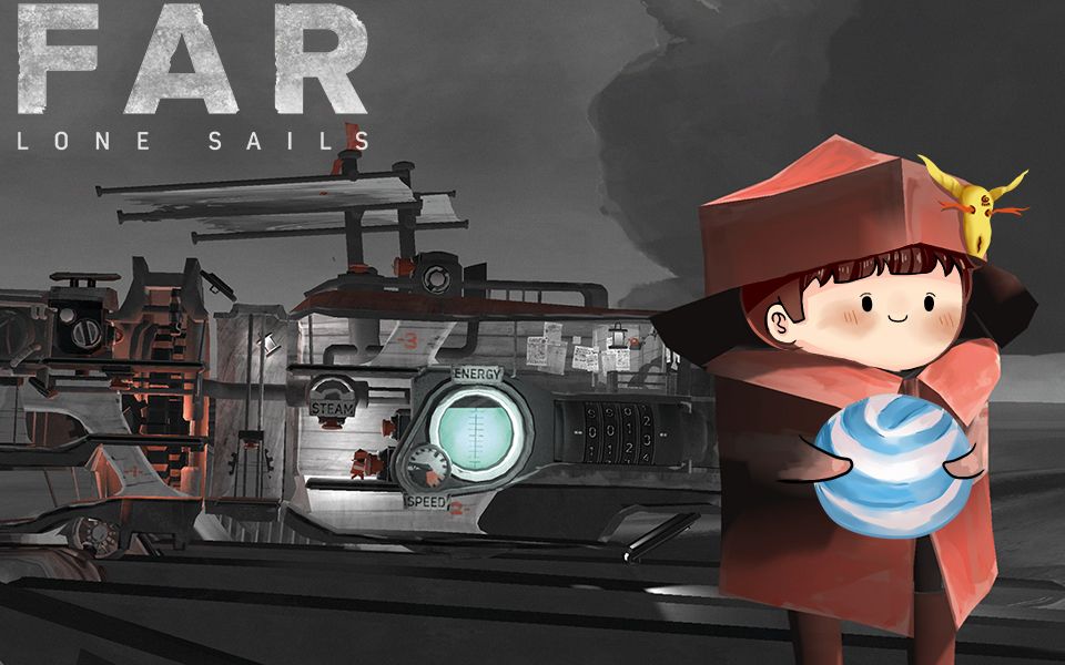 [图]【风笑试玩】小女孩在末世丨Far Lone Sails 试玩