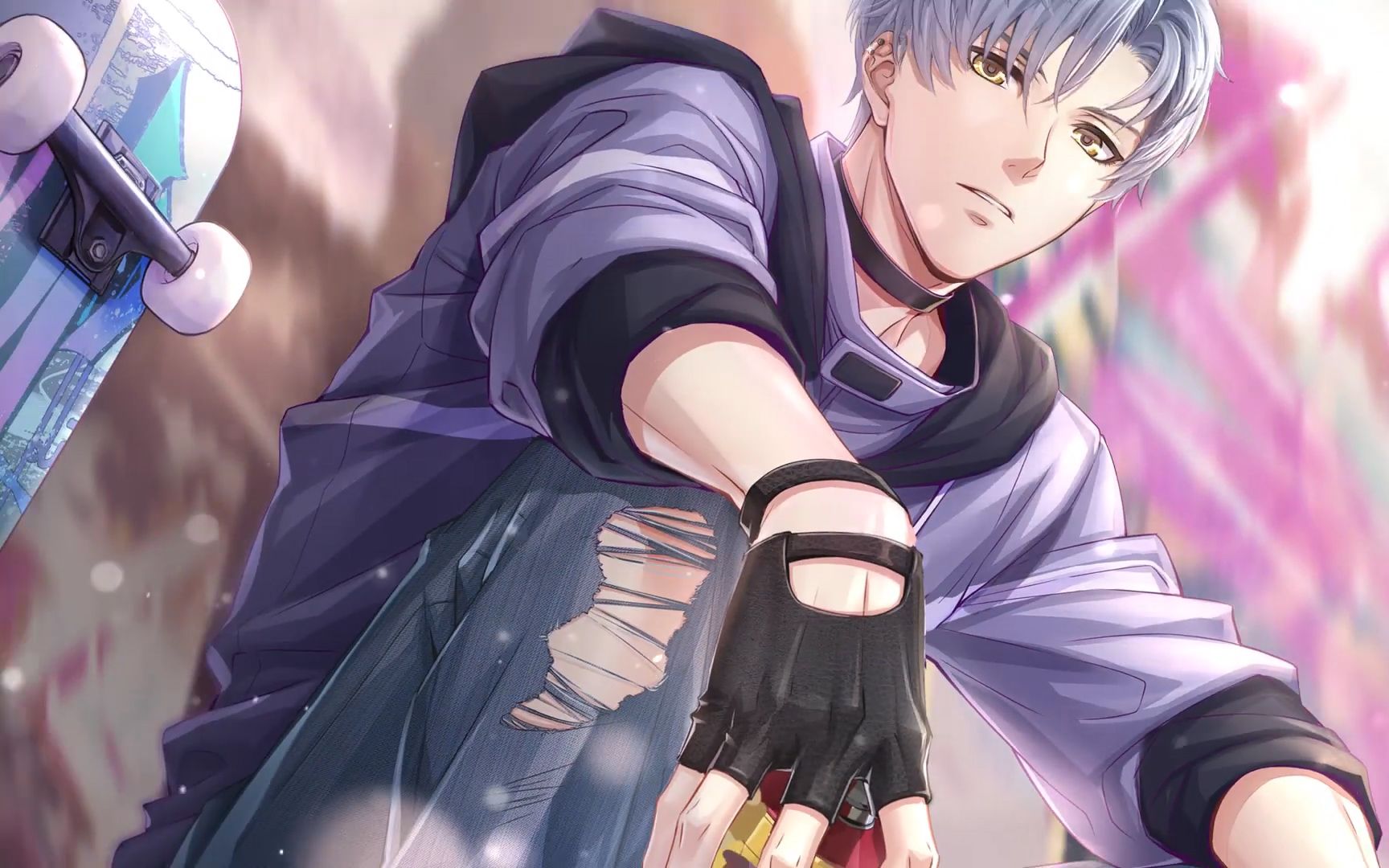 【恋与制作人】【女主配音】凌肖sr 黑夜炬火 约会《一日之约》