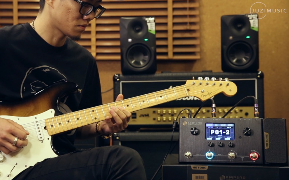 电吉他崔冠可那些故事hotoneampero效果器