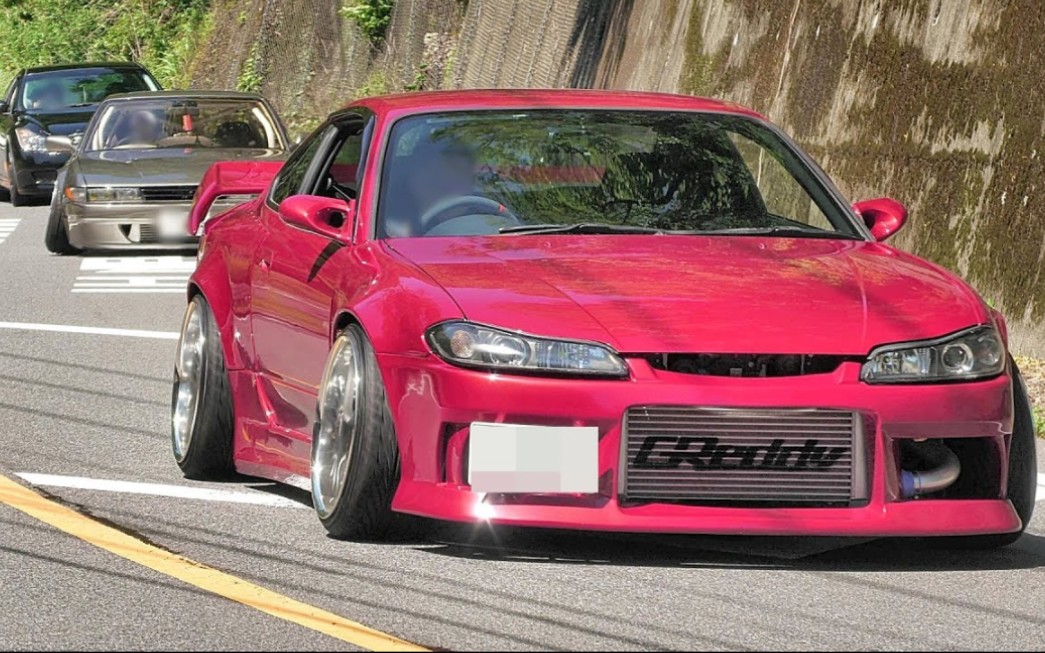 日產nissan silvia s13 s14 s15 180sx sr 集體出動 改裝車跑山