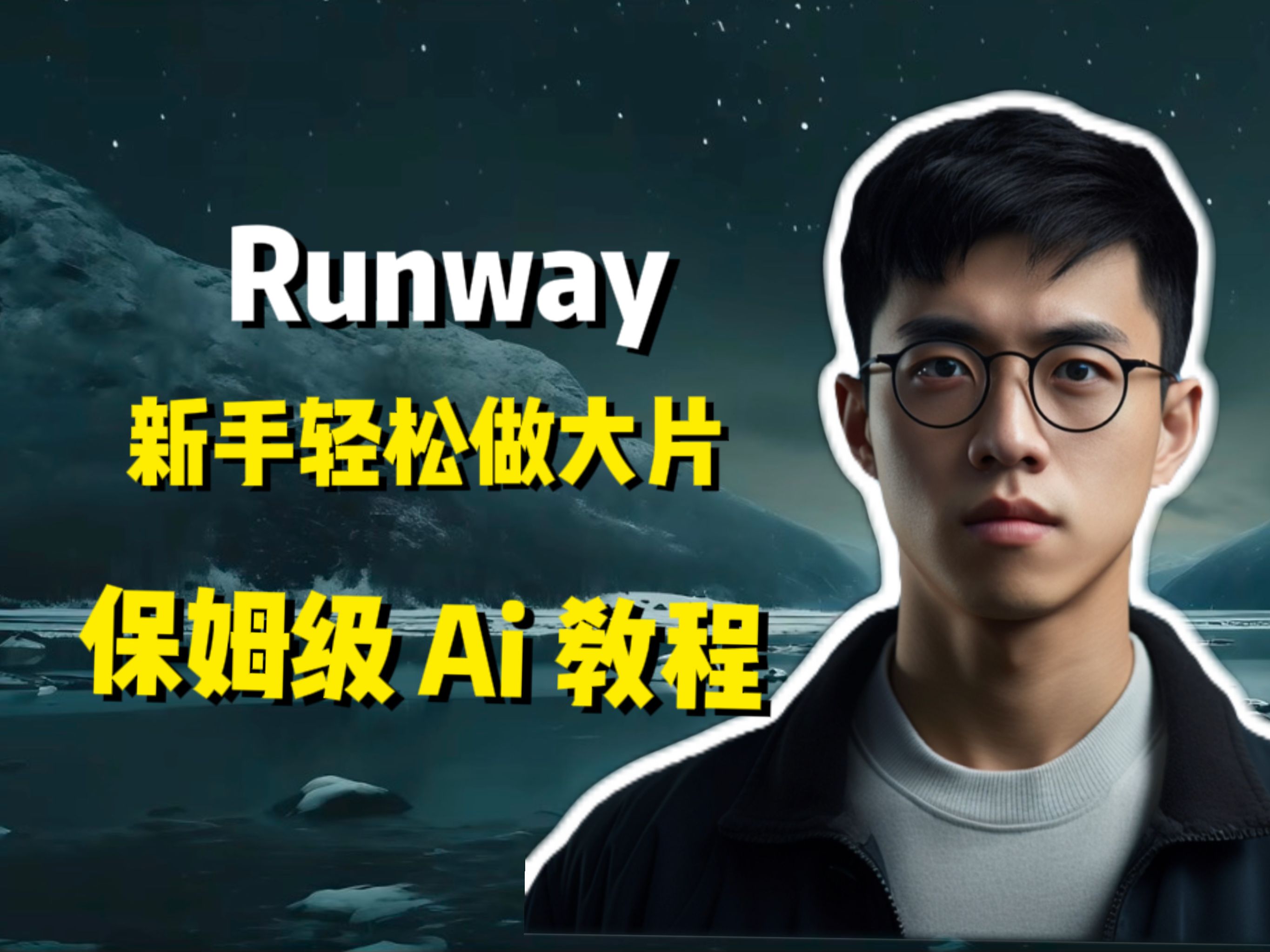 史上最强 AI 生成视频工具!免费白嫖的Runway 保姆级教程 | 学会就是赚到哔哩哔哩bilibili