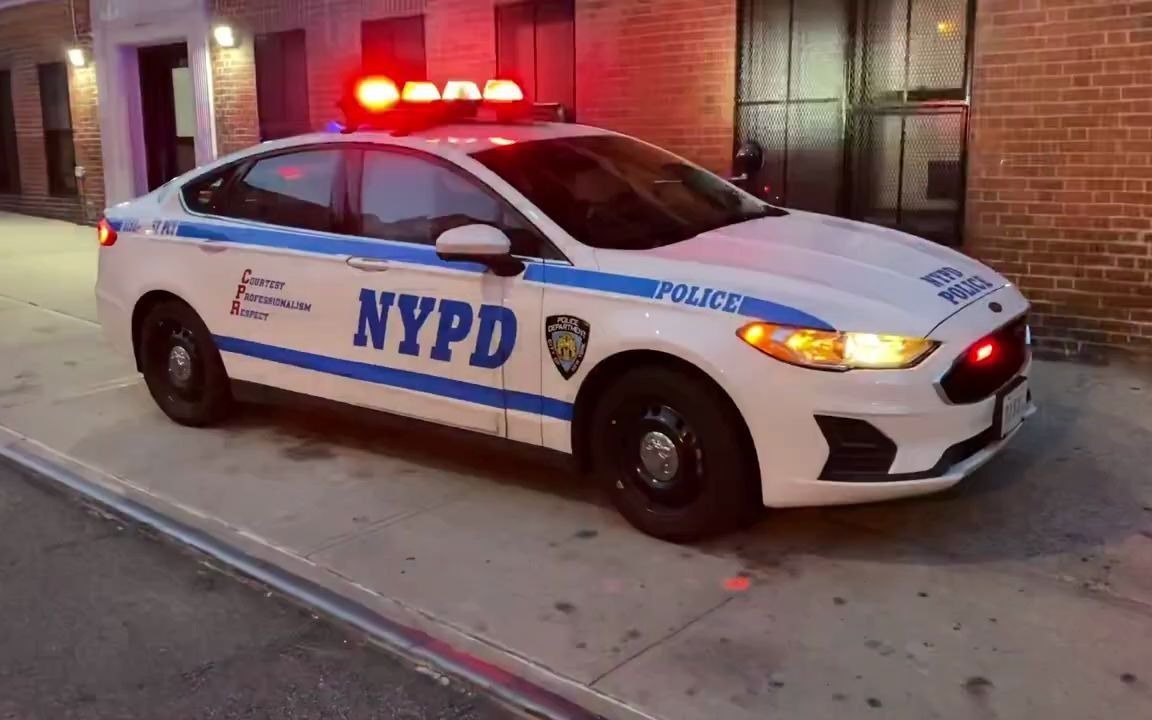 nypd纽约市警察局车辆快速浏览2020fordpoliceresponder