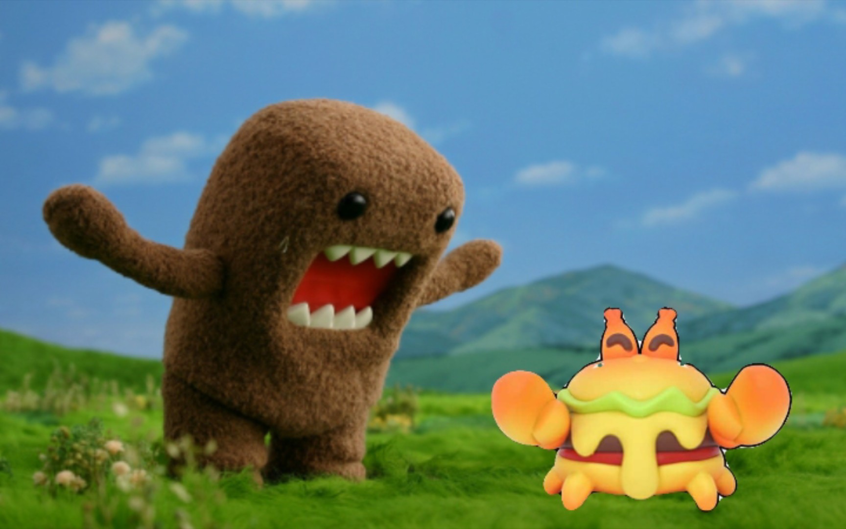 ep54【购物分享】sts展会限定zcwo多摩君domo-kun摆件&引力光波汉堡蟹