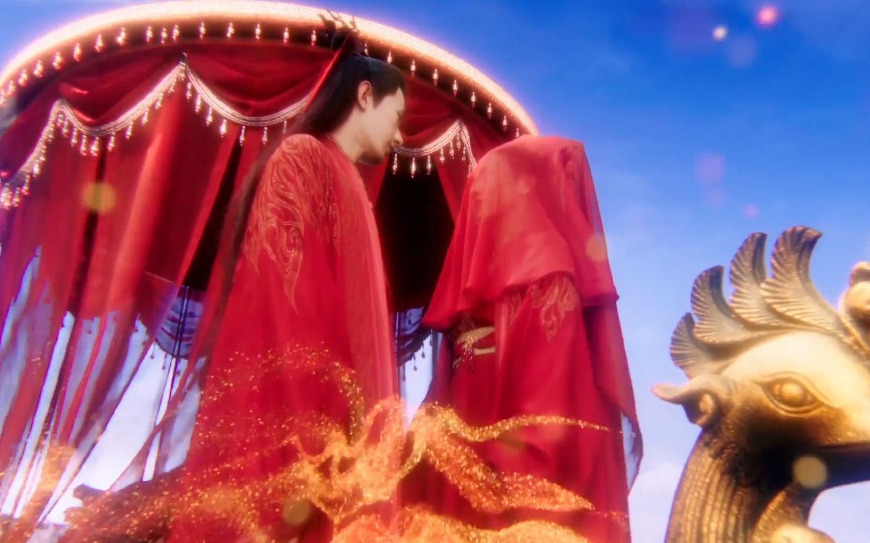 司凤金翅鸟豪车迎亲排场大,公主抱璇玑入洞房频爆虎狼之词苏甜