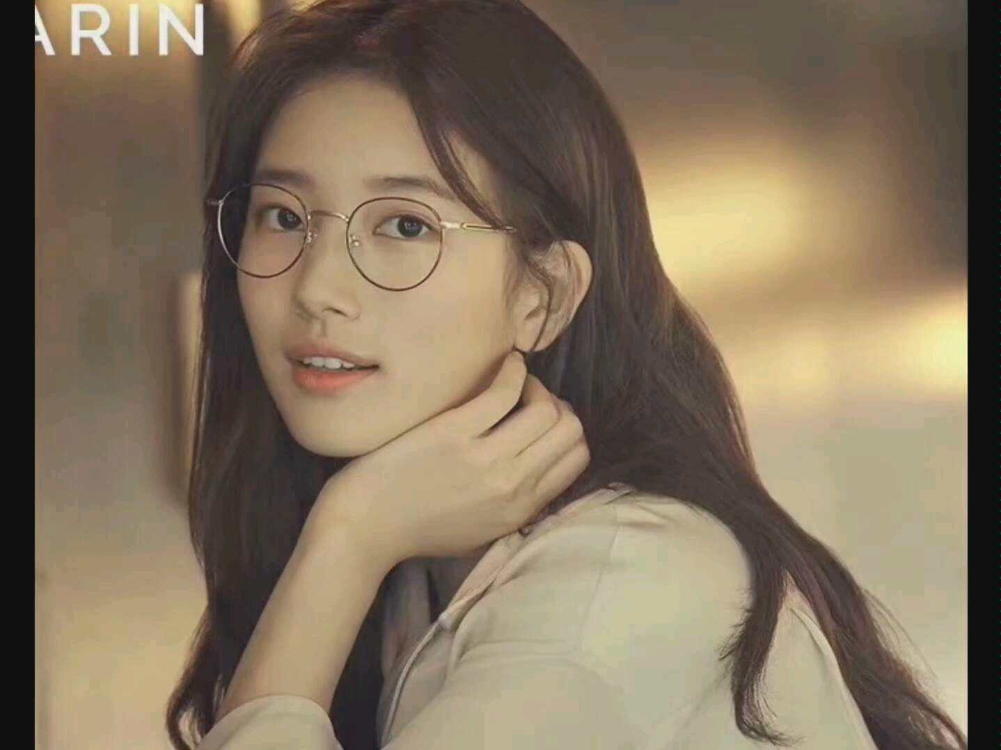 carin小红书秀智同款近视眼镜框女可配镜片黑色框纯钛眼镜架jane