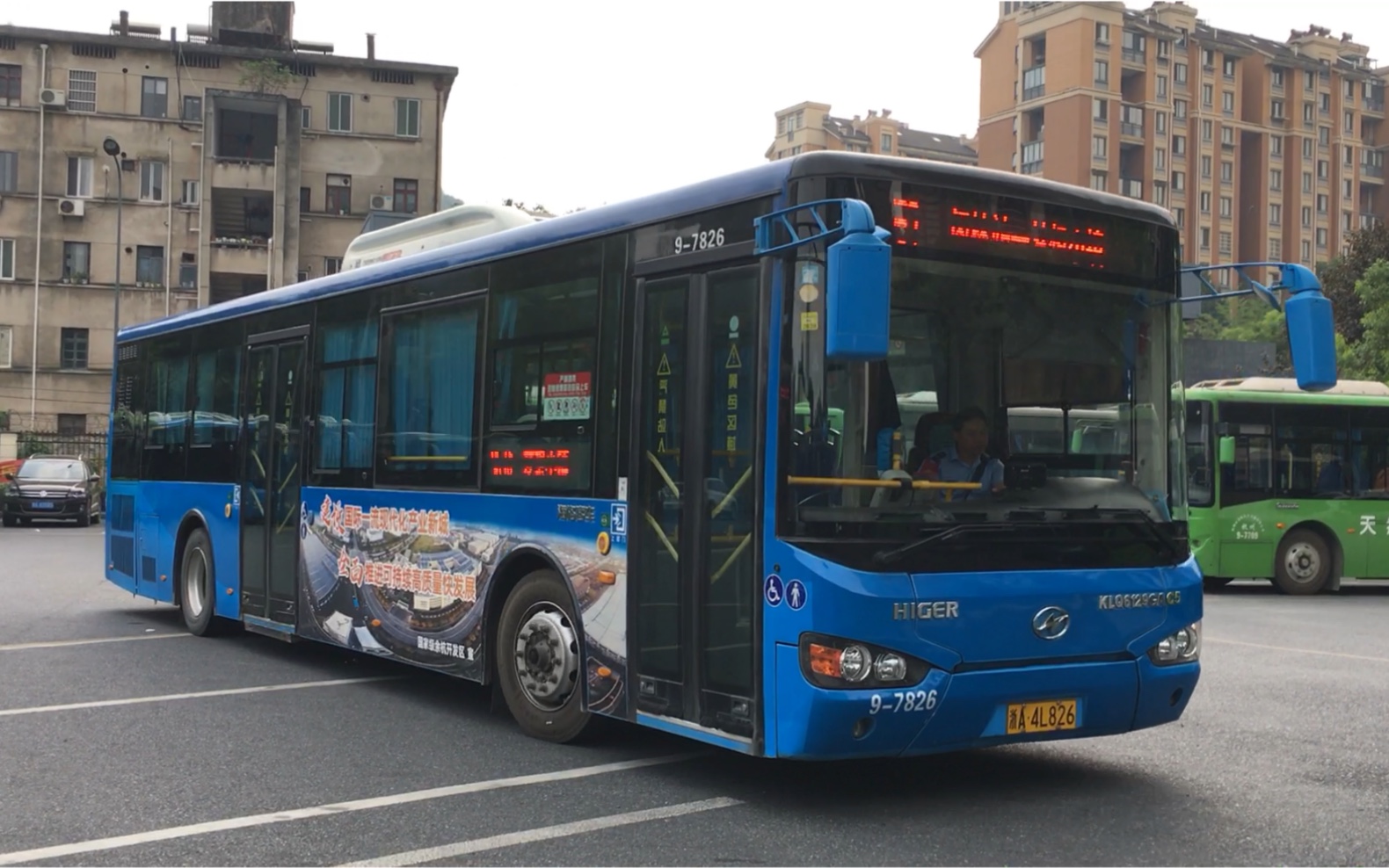 余杭公交 klq6129gac5 467路 9-7826