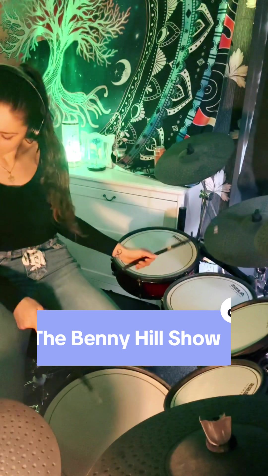 bennyhill #jazzdrums #jazztok #jazz #drumcover #drumming