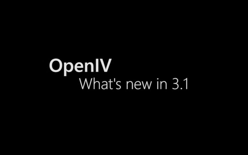 OpenIV 3.1最新功能展示哔哩哔哩bilibili