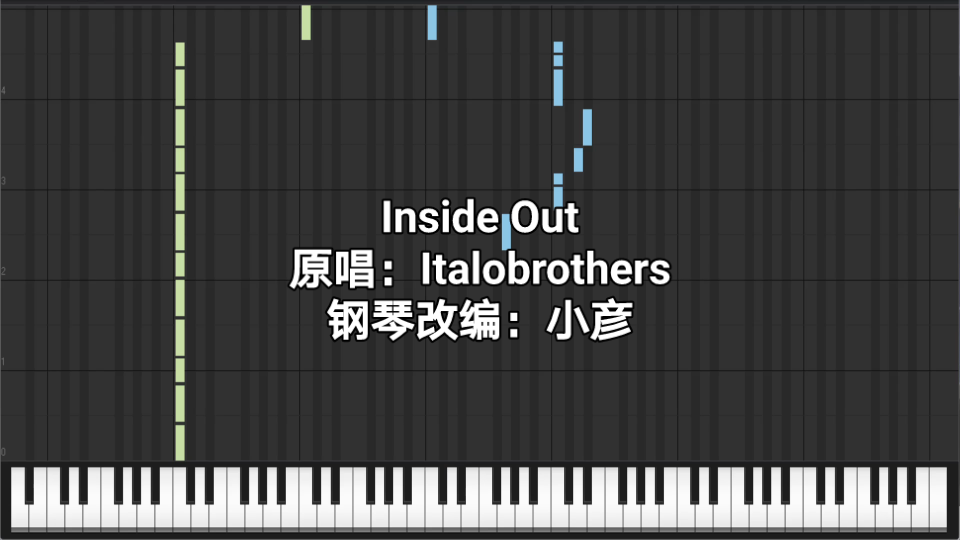 [图]【钢琴改编】Inside Out—Italobrothers