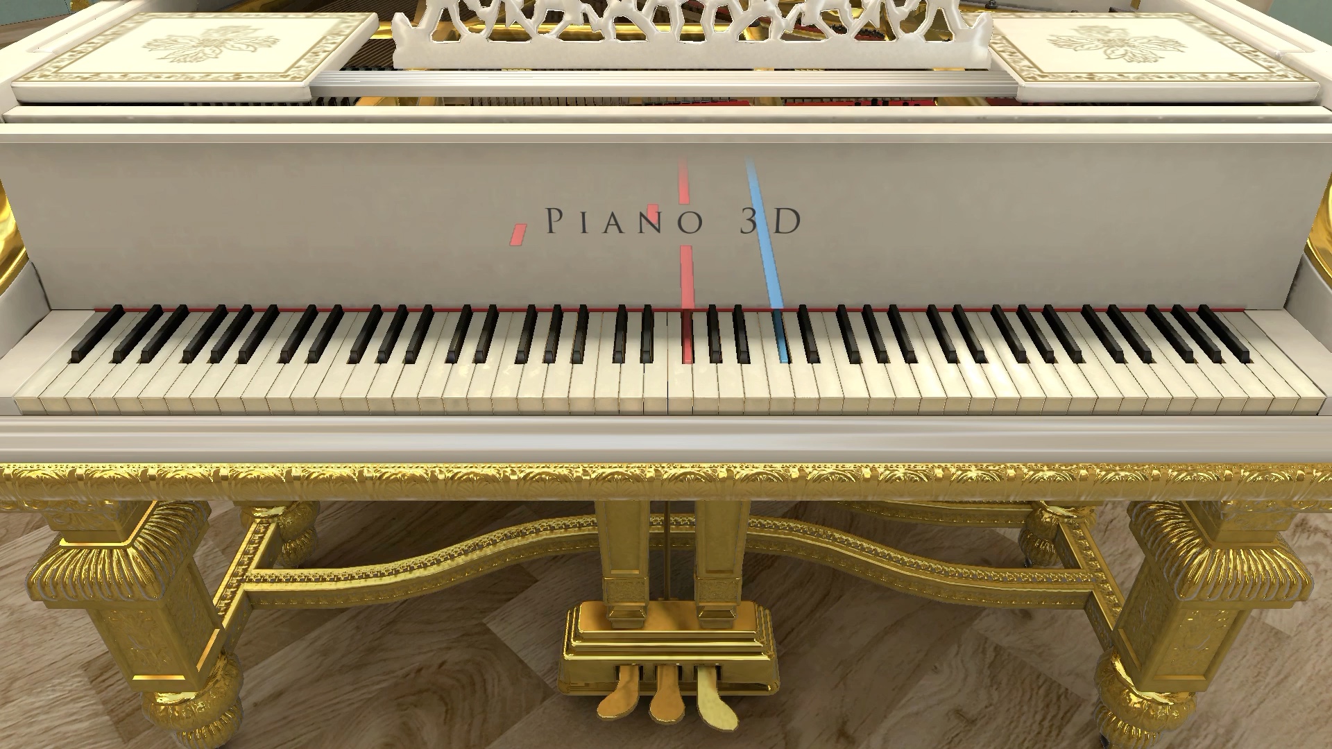 钢琴瀑布流(有强弱处理)