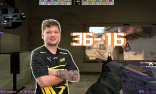 【s1mple】21年的森！BLAST秋决1.91rating轰翻小蜜蜂夺冠！