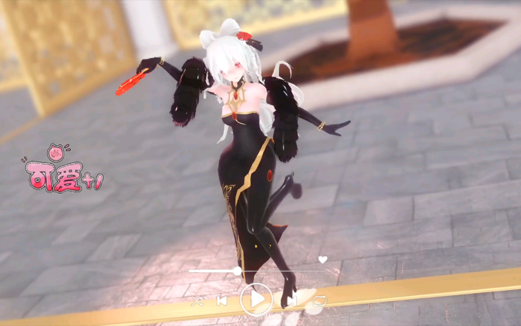 旗袍美丽的弱音!美丽动人心扉夏日清凉!