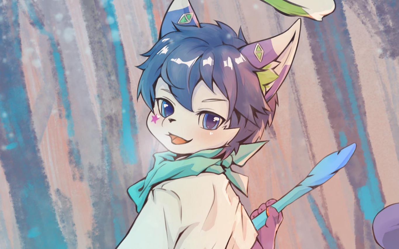 【兽太插画绘制过程】《冻住!不许走～》_哔哩哔哩_bilibili