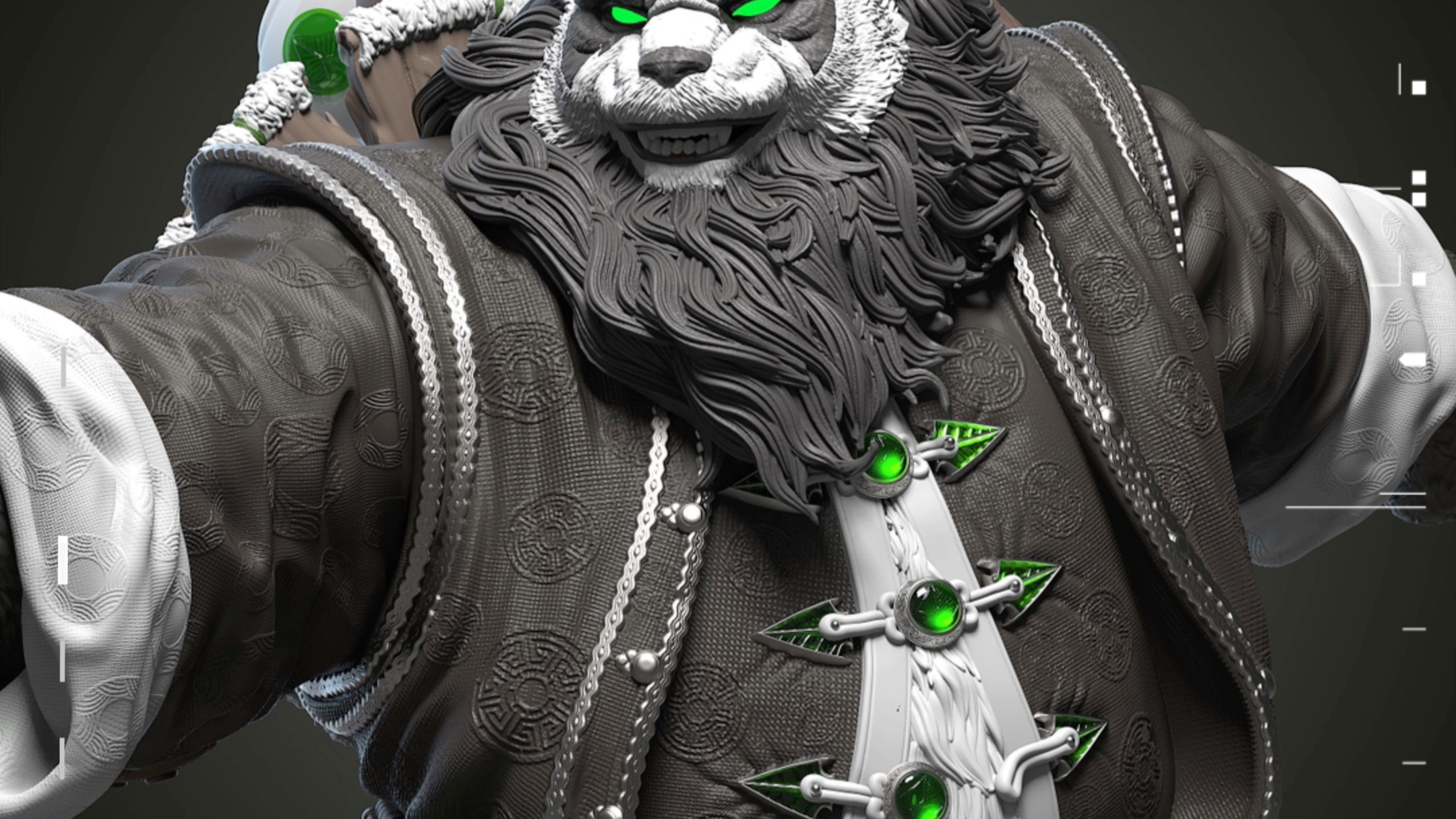 魔兽世界 熊猫人新图 陈风暴烈酒